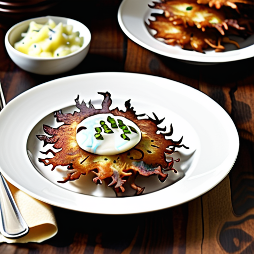 what to eat with latkes