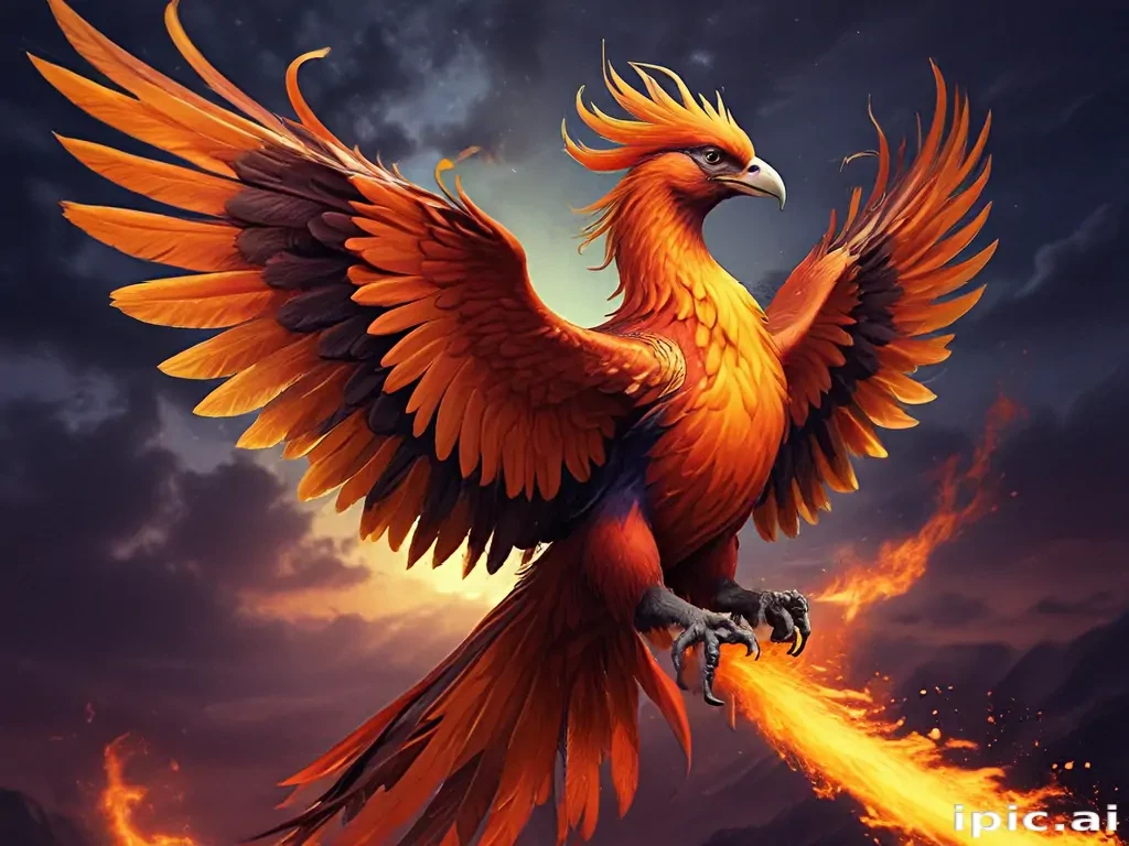 phoenix bird wallpaper