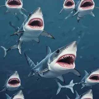 shark wallpaper aesthetic