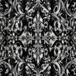 black and white pattern