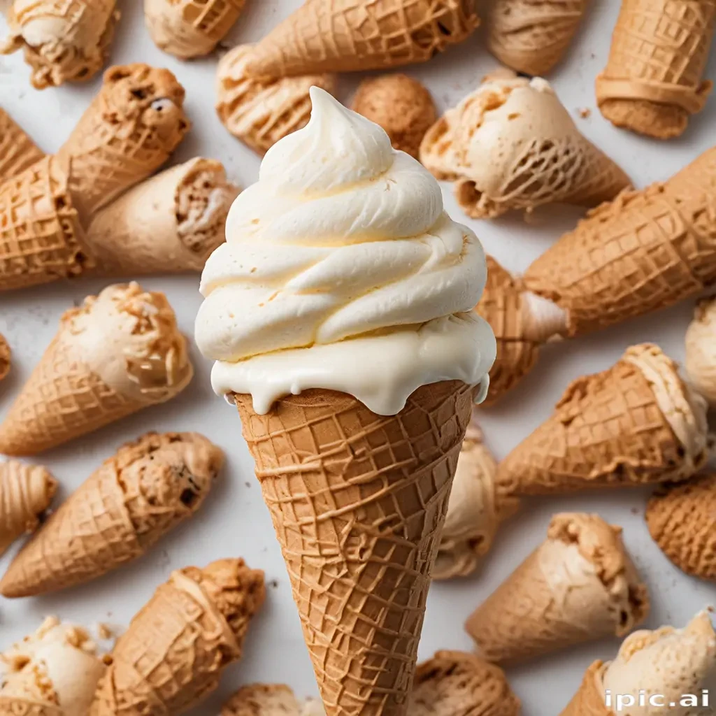 ice cream cone photo