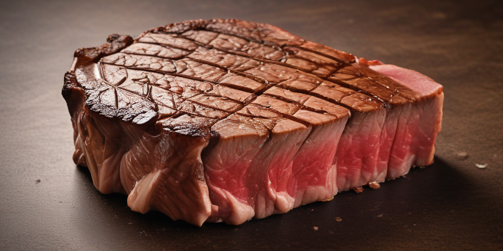 Perfectly Grilled Steak with Beautiful Marbling and Delicious Charred ...