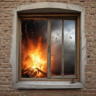 broken window png