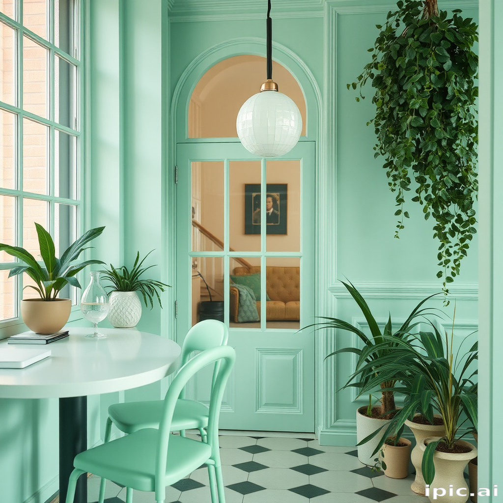 mint green aesthetic
