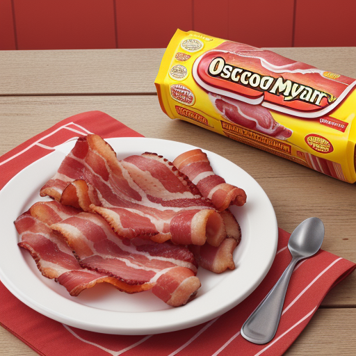 oscar mayer bacon nutrition information