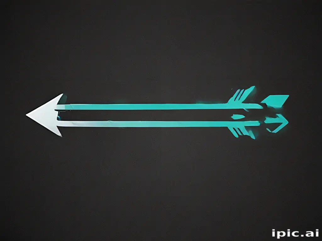 arrow with transparent background