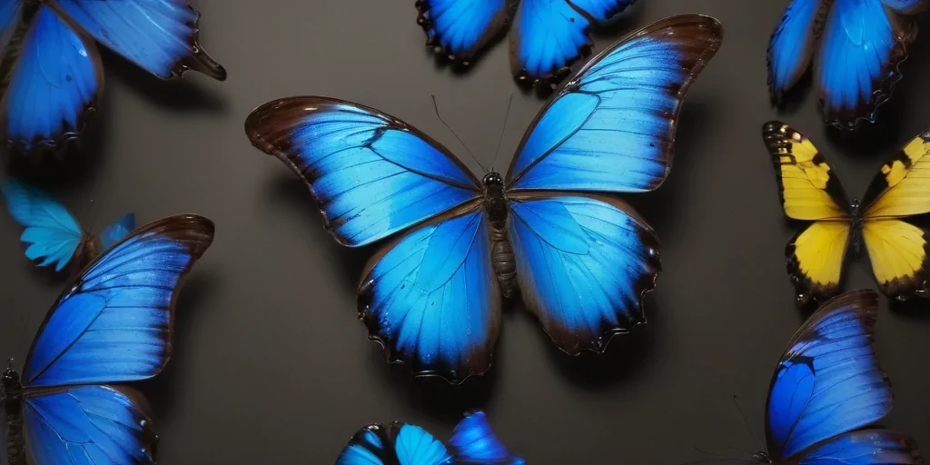blue morpho butterfly