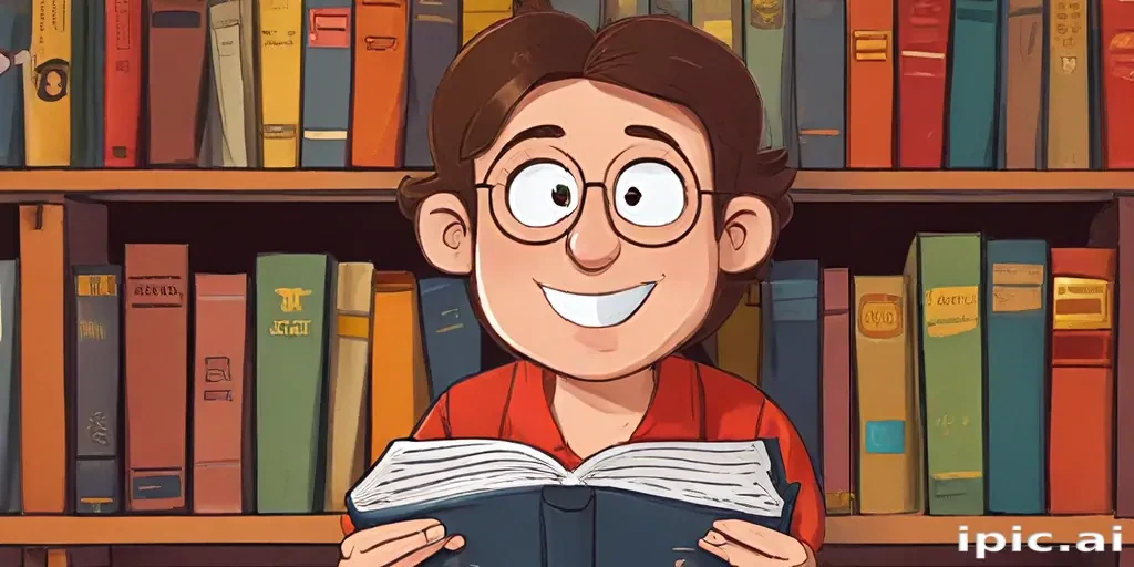 book cartoon image