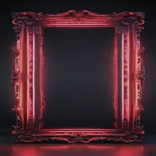 neon frame