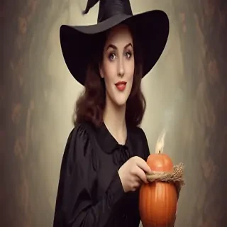vintage witch images