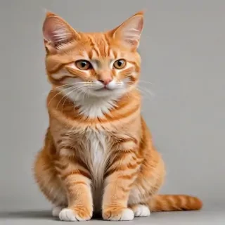 orange cat png