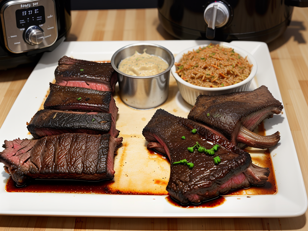 how long to cook beef short ribs in air fryer