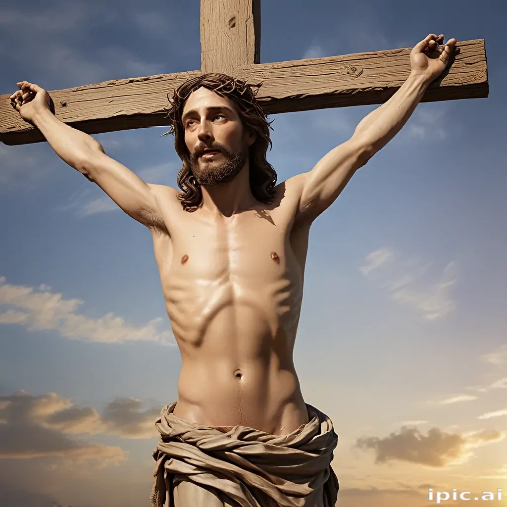 pics of jesus on the cross