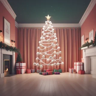 christmas background aesthetic