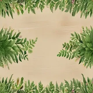 greenery border