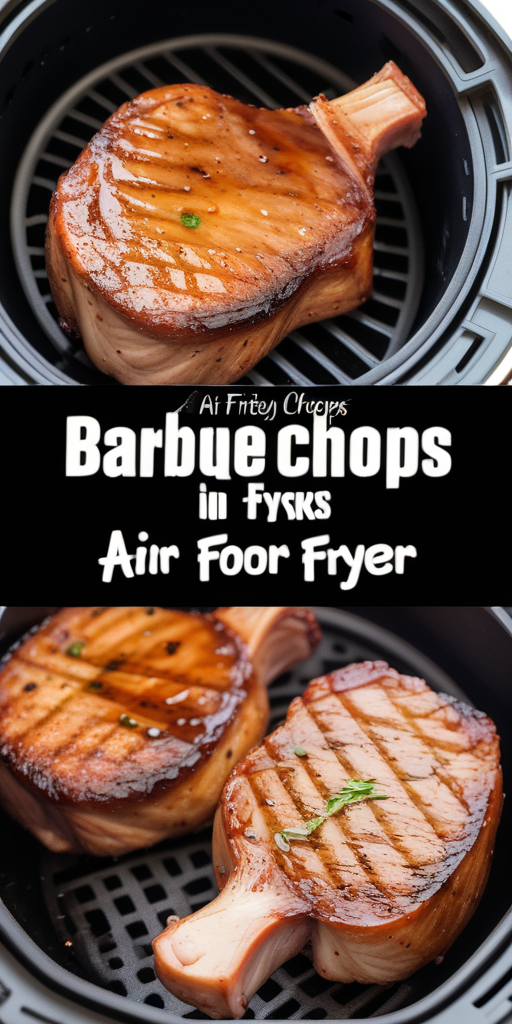 barbeque pork chops in air fryer