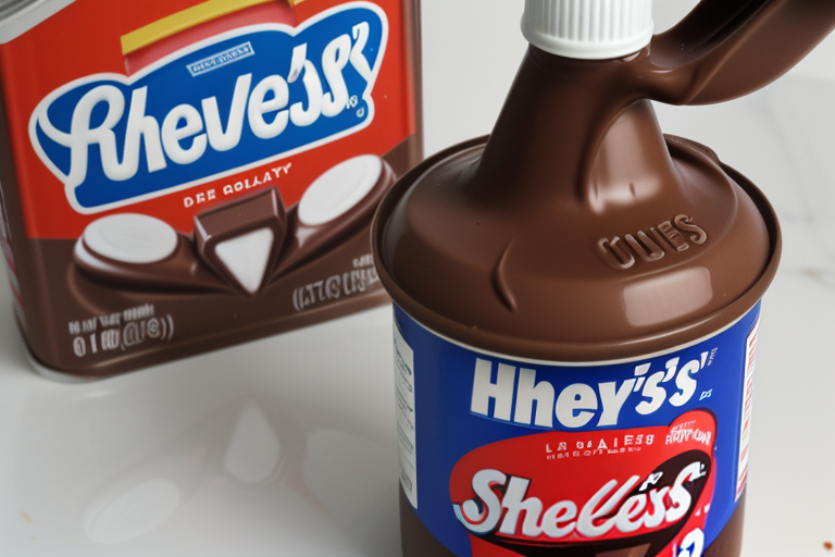 can of hershey's chocolate syrup