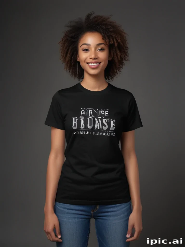 black tee png