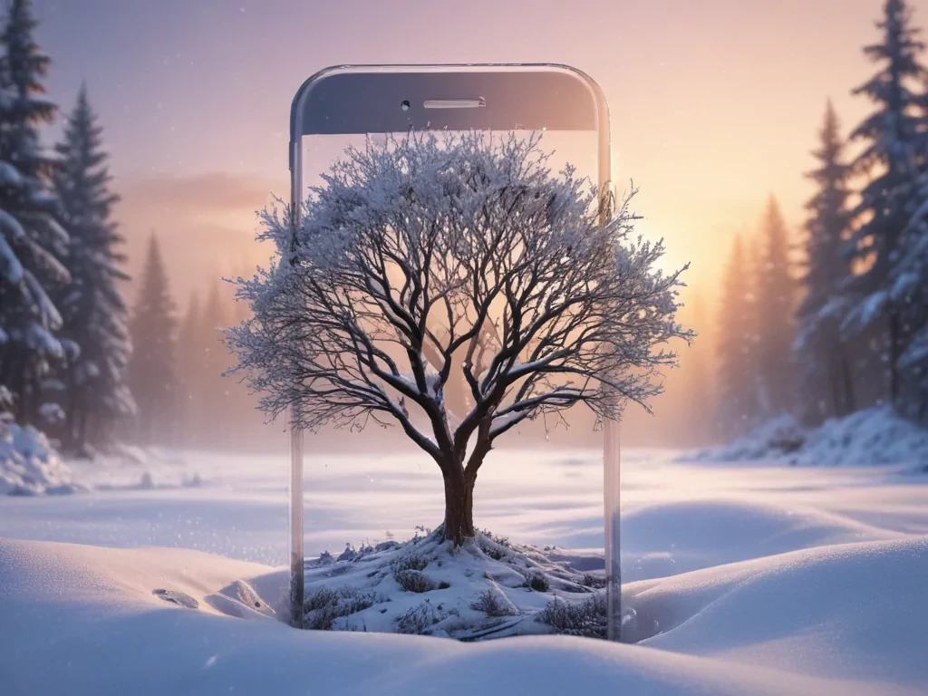 winter iphone wallpaper 4k