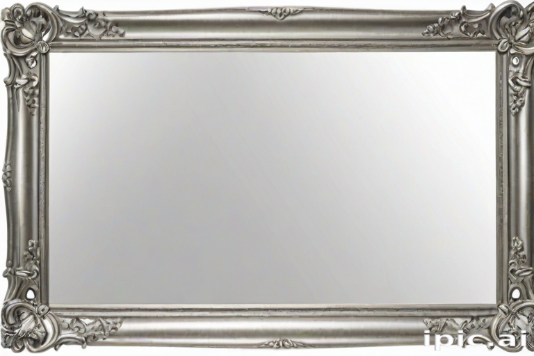 silver frame png