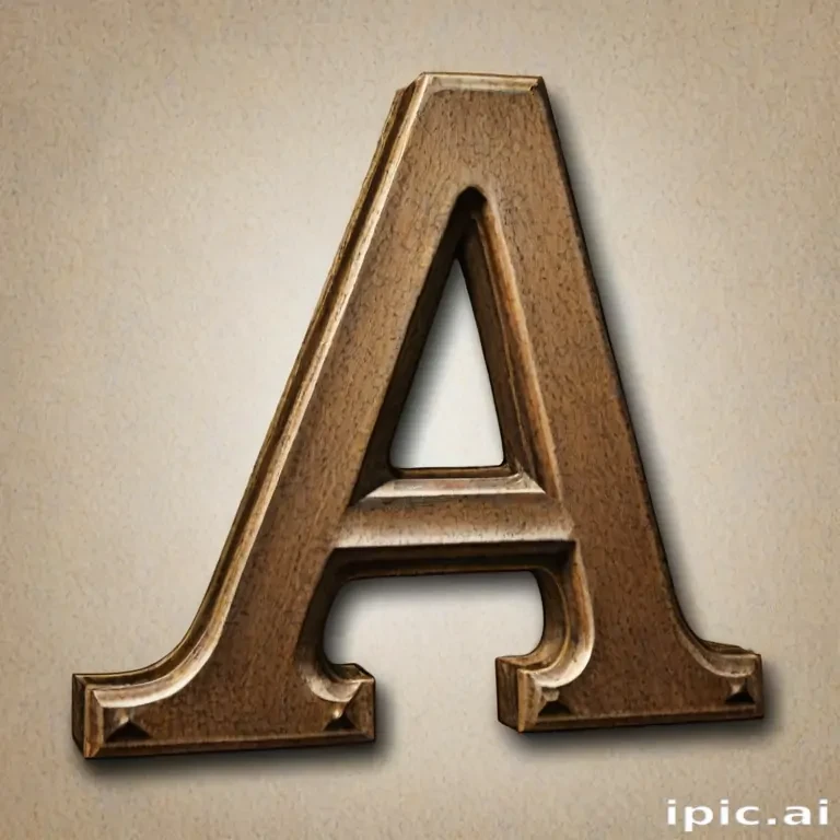letter a png