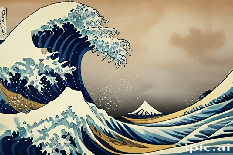 the great wave wallpaper