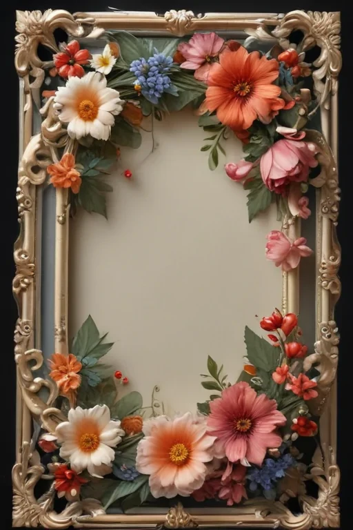 floral frame