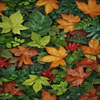 background leaves