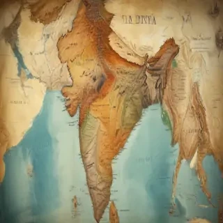 map of india
