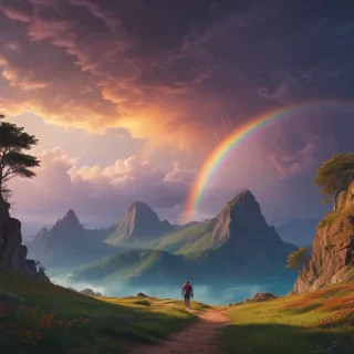 aesthetic wallpapers rainbow