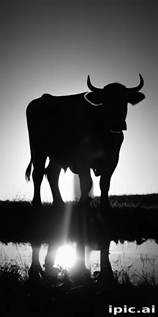 cow silhouette