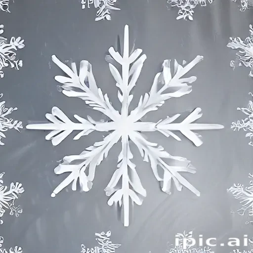 transparent background snowflake clipart