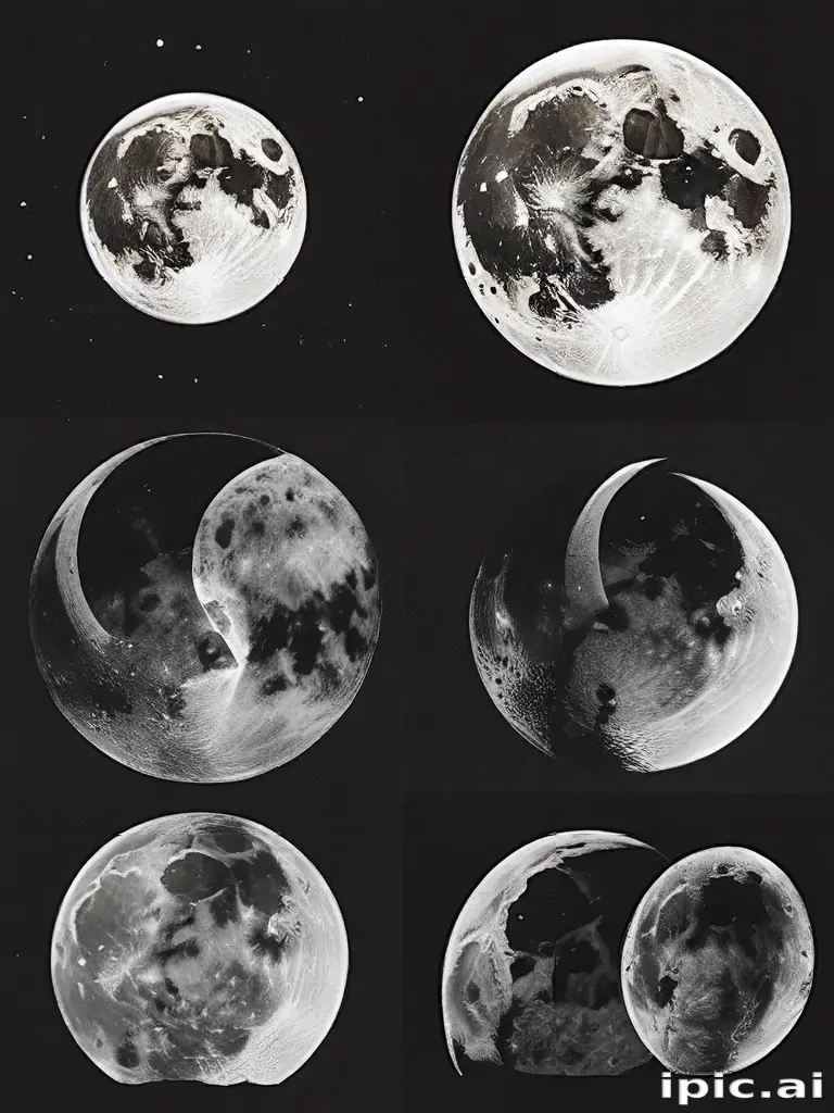 aesthetic moon drawings