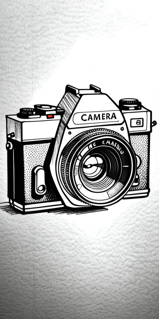 camera drawing