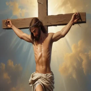 jesus on the cross pictures