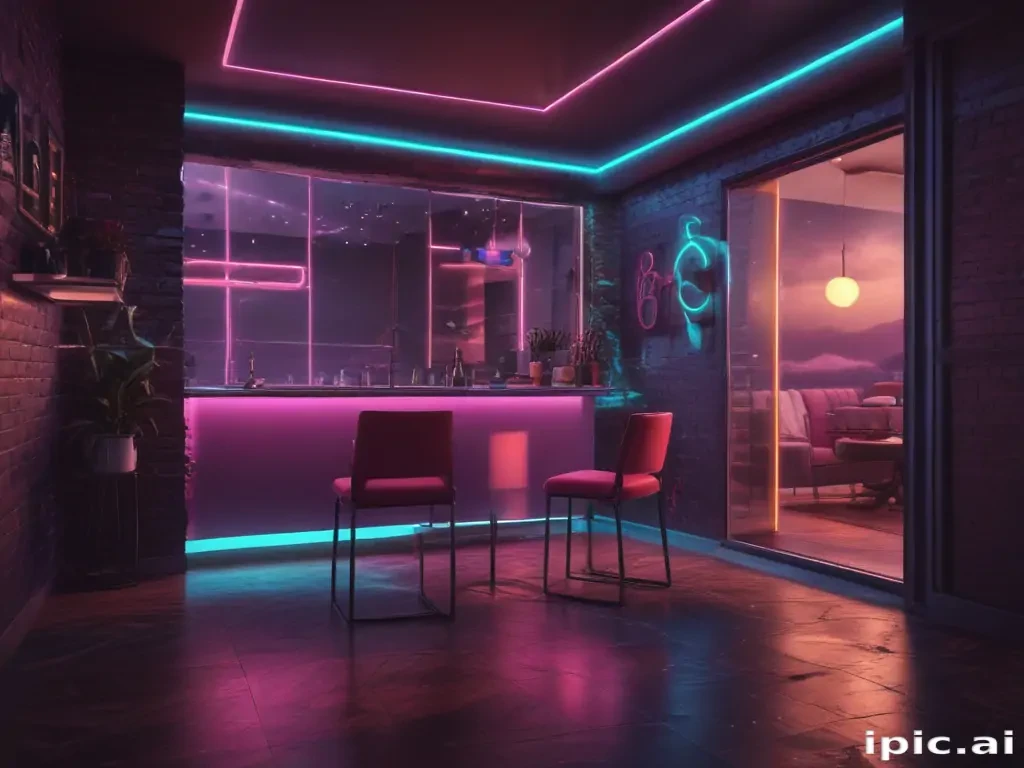 aesthetic neon wallpapers