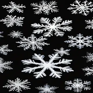 snowflakes png transparent