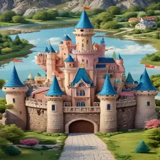 cartoon castel