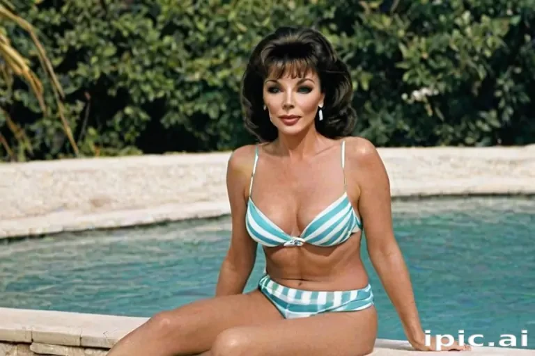 joan collins bikini