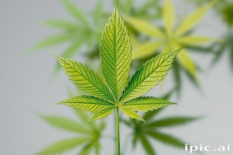 marijuana leaf transparent background