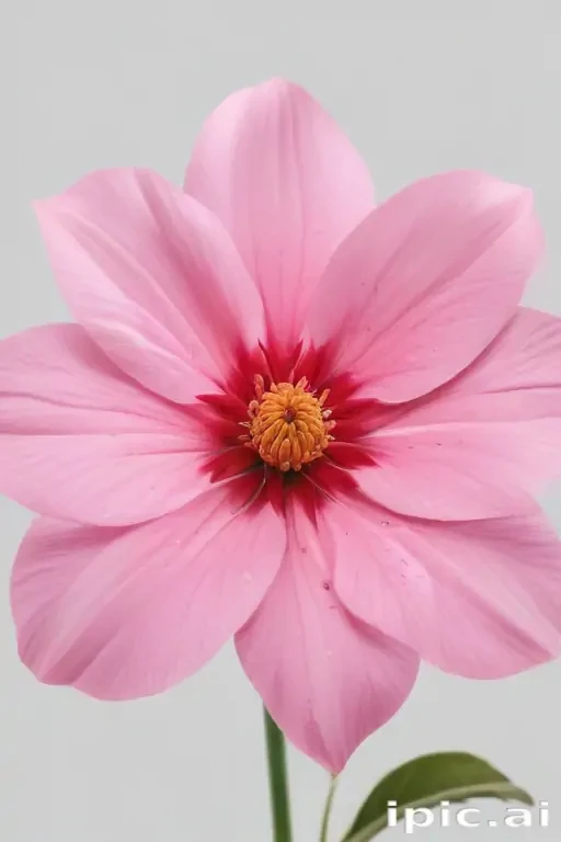 pink flower transparent background
