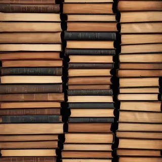 book stack png