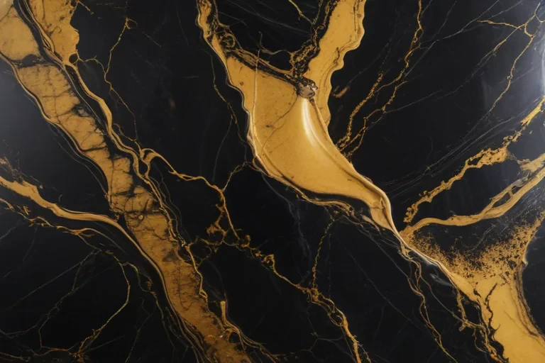 black and gold marble background