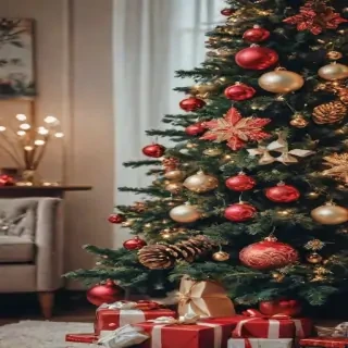 christmas aesthetic background