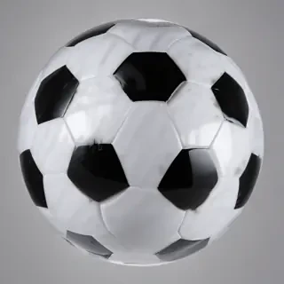 transparent soccer ball