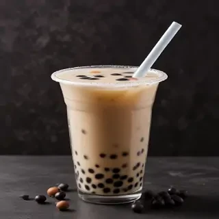 boba tea background
