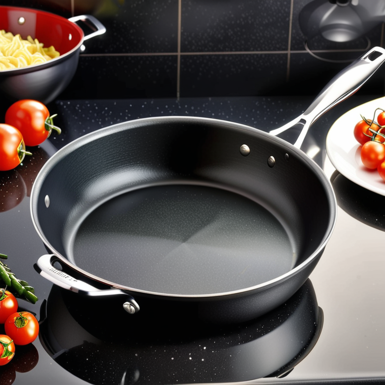 large non stick saute pan