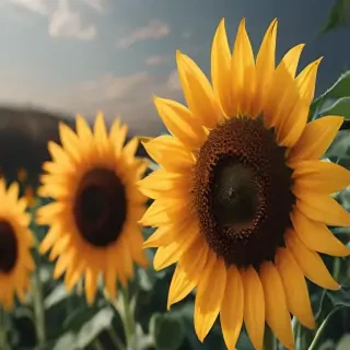 aesthetic sunflower