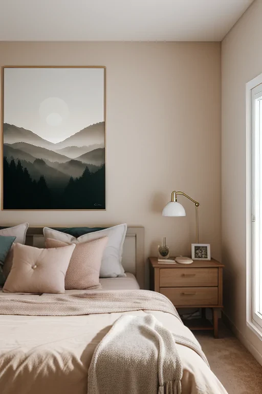 background of a bedroom