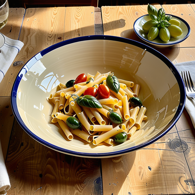 pasta bowl made in italy